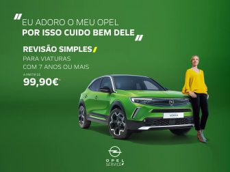 Marca a Revisão do teu Opel desde 99,90€﻿﻿!