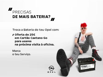 Troca a Bateria, nós Oferecemos-te 25€